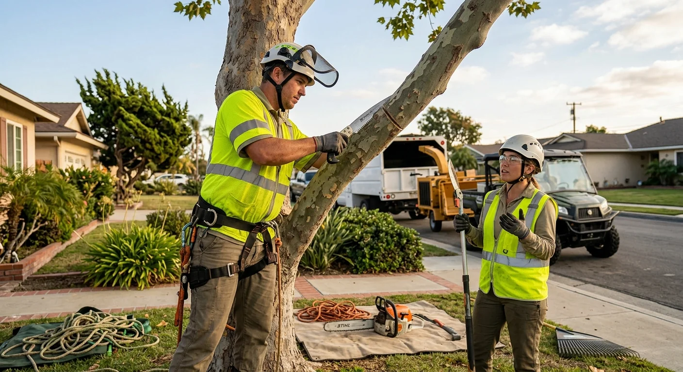 Cleared residential lot ready for new landscaping in Oxnard neighborhood